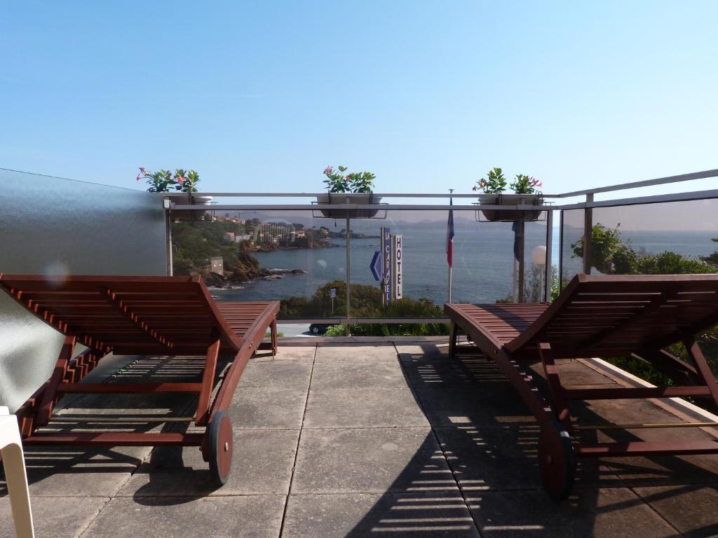 Hotel La Caravelle Fréjus Rum bild